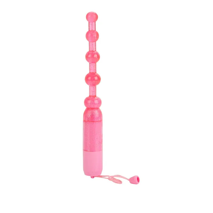 California Exotics Male Sex Toys Anal Sex Waterproof Vibrating Pleasure Beads by Cal Exotics