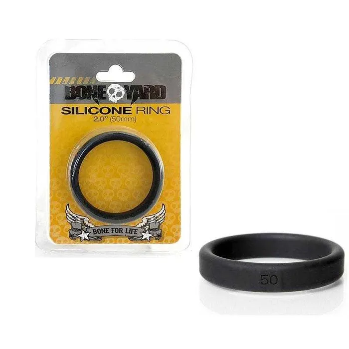 Channel 1 Releasing Male Sex Toys Bone Yard Silicone Ring 20 50 mm