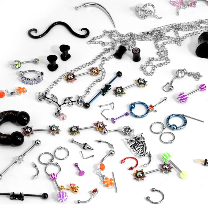 Couples Painful Pleasures Free Gift 15 Piece Jewelry Mystery Bundle