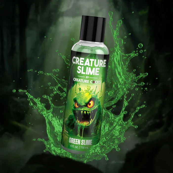 Creature Slime Green WaterBased Lubricant XR Brand Lubricants