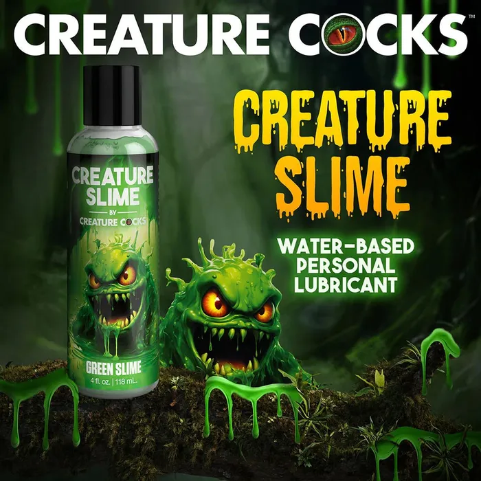 Creature Slime Green WaterBased Lubricant XR Brand Lubricants