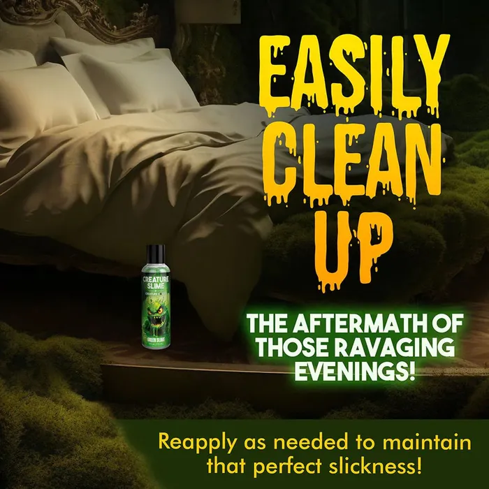 Creature Slime Green WaterBased Lubricant XR Brand Lubricants