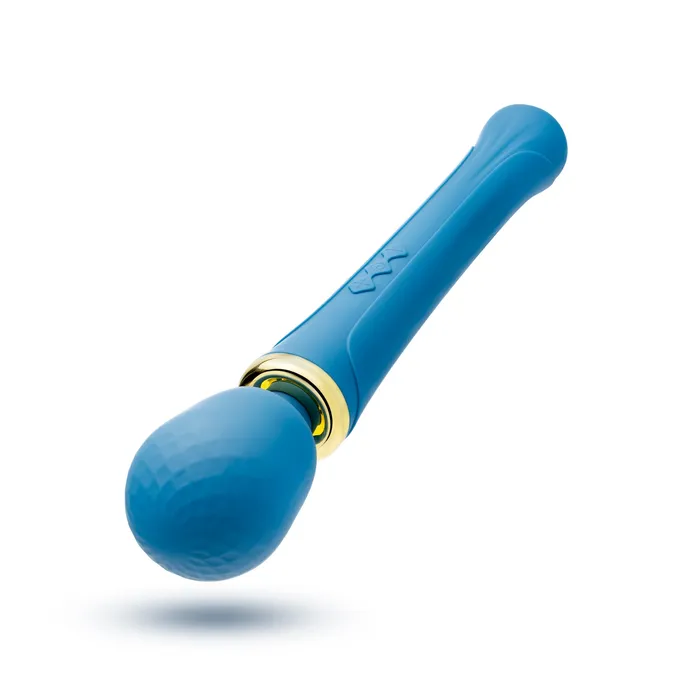 Dianna Rechargeable Rumbly Waterproof Wand Vibrator Blush Female Sex Toys