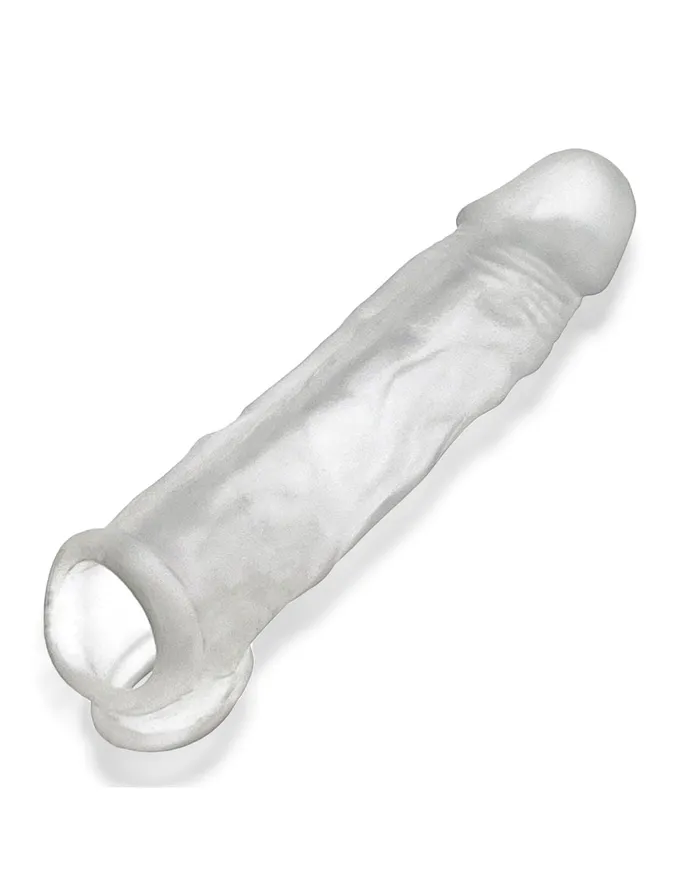 Dildos Oxballs Oxballs Dicker 75 Inch Cock Sheath Clear Ice