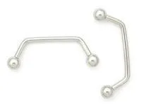 Dildos Painful Pleasures 12g 80 Stainless Steel Surface Barbell