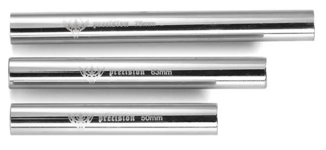 Dildos Precision Stainless Steel Tattoo TubeBack Stem 50mm 2 Tattoo Supplies