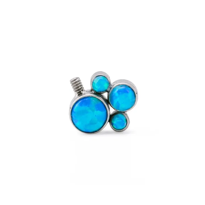 Dildos Tilum 14g12g Opal Cluster Titanium Top Internally Threaded at the Right Price Per 1 Tilum Dildos Tilum 14g12g Opal Cluster Titanium Top Internally Threaded at the Right Price Per 1 Tilum