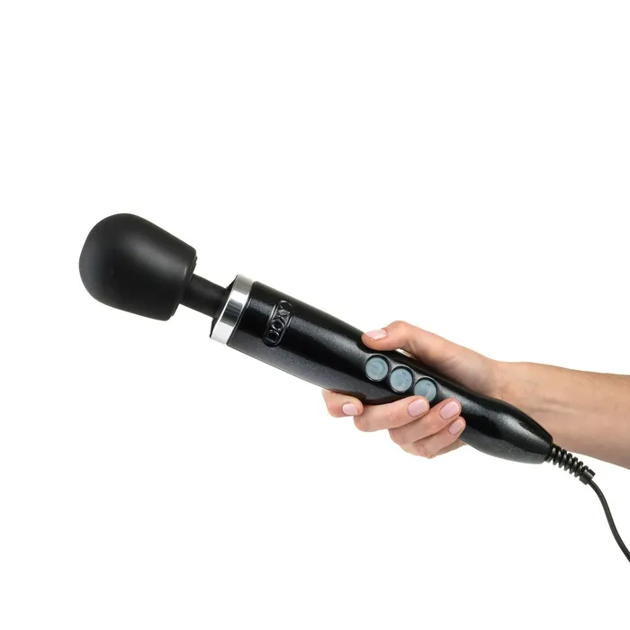Doxy Vibrators Doxy Die Cast Extra Powerful Wand Vibrator Black