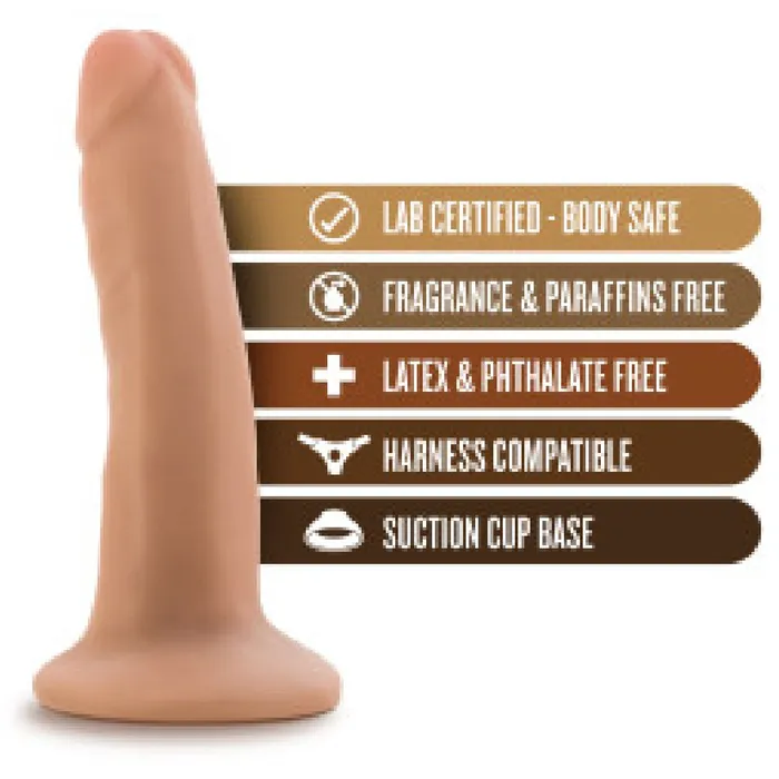 Dr Skin 55 Inch Beginner Suction Cup Dildo Vanilla Blush Dildos