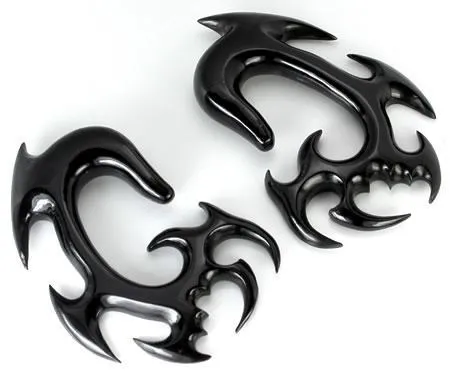 Elementals Organics Anal Concentrated Evil Black Horn Spiral Earrings Body Jewelry Price Per 2 Elementals Organics Anal Concentrated Evil Black Horn Spiral Earrings Body Jewelry Price Per 2