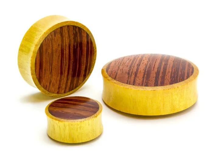 Elementals Organics Anal Jackfruit Wood with Red Tigerwood Double Flare Organic Plug Price Per 1 Elementals Organics Anal Jackfruit Wood with Red Tigerwood Double Flare Organic Plug Price Per 1