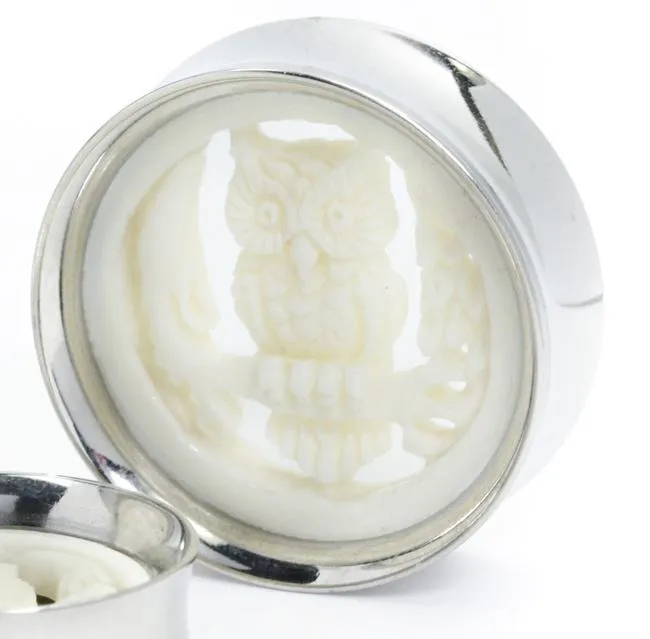 Elementals Organics Male Sex Toys OWL Perching SYNTHESIS PLUGS Steel and Bone Meet 22mm 34mm Price Per 1