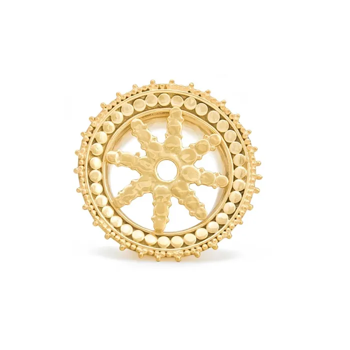 Elementals Organics Radial Starshine Yellow Gold Plated Plug Price Per 1 Anal Elementals Organics Radial Starshine Yellow Gold Plated Plug Price Per 1 Anal