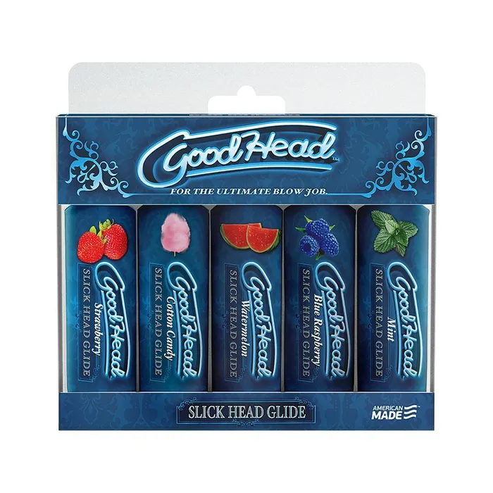 Enhancers GoodHead Slick Head Glide 5 Pack Doc Johnson Enterprises