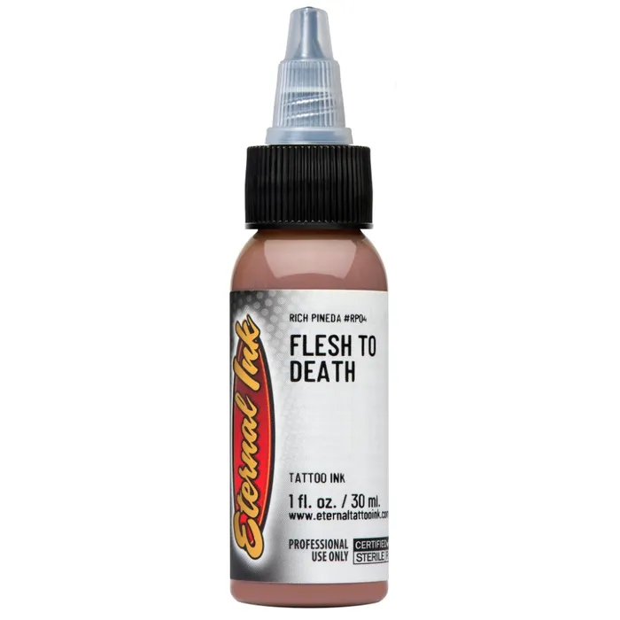 Eternal Dildos Rich Pinedas Flesh to Death Set of 12 1oz Bottles Eternal Tattoo Ink