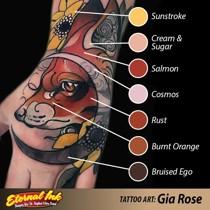 Eternal Dildos Rich Pinedas Flesh to Death Set of 12 1oz Bottles Eternal Tattoo Ink