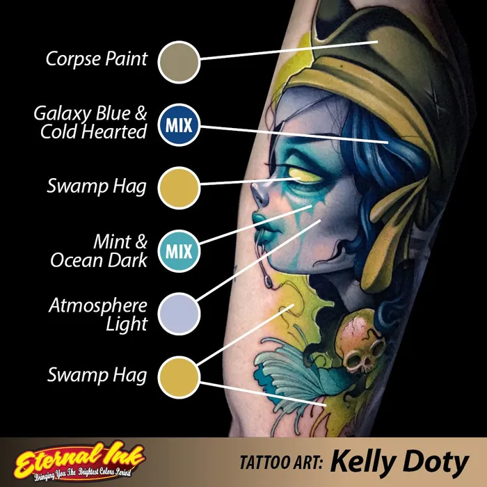 Eternal Frank La Natra Atmospheric Landscapes Set of 12 1oz Bottles Eternal Tattoo Ink Female Sex Toys