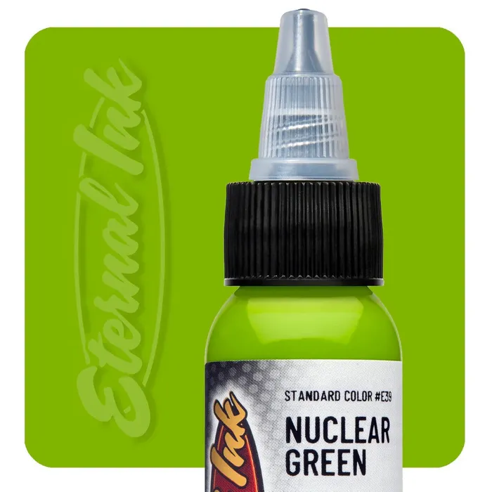Eternal Male Sex Toys Nuclear Green Eternal Tattoo Ink Pick Size