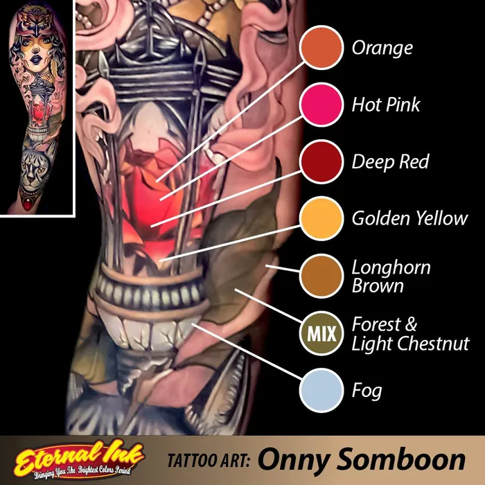 Eternal Seasonal Spectrum Set of 12 1oz Bottles Eternal Tattoo Ink Female Sex Toys