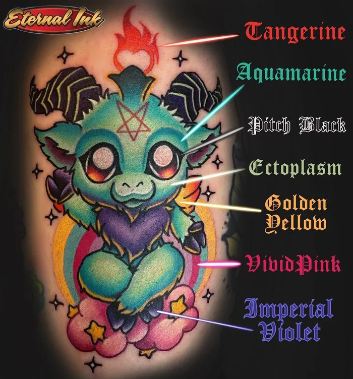 Eternal Seasonal Spectrum Set of 12 1oz Bottles Eternal Tattoo Ink Female Sex Toys