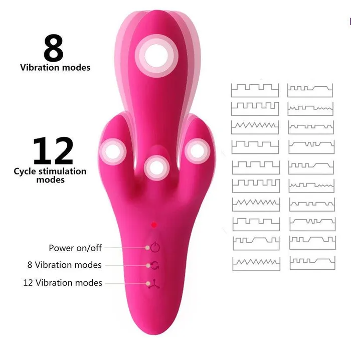 Female Sex Toys 128 Vibration Tentacle Dildo Stimulator for Women FUNMATES