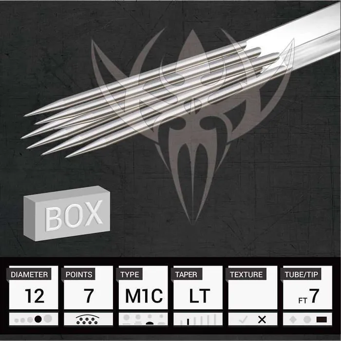 Female Sex Toys 12 Magnum Curved Weaved Precision Needles Box of 50 Premade Sterilized Tattoo Needles Precision Needles