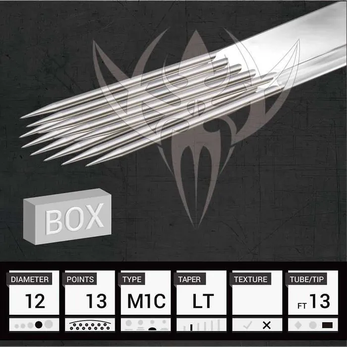 Female Sex Toys 12 Magnum Curved Weaved Precision Needles Box of 50 Premade Sterilized Tattoo Needles Precision Needles