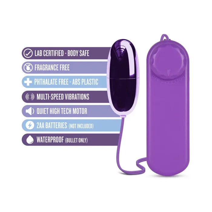 Female Sex Toys Blush B Yours First Time Wired Remote Control Bullet Vibrator Various Colors