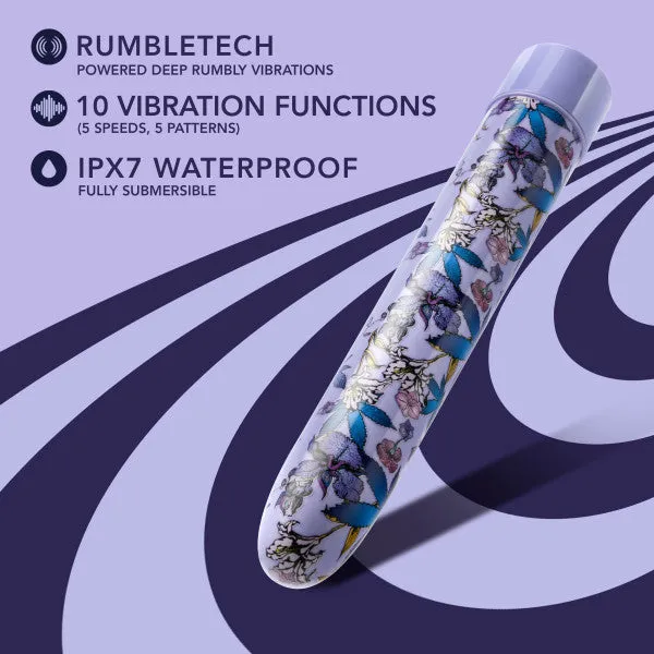 Female Sex Toys Blush Floradelic Powerful Extra Long Rechargeable Vibrator
