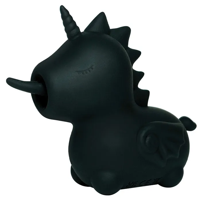 Female Sex Toys Creative Conceptions Unihorn Wild Spirit Vibrator with LickingTongue