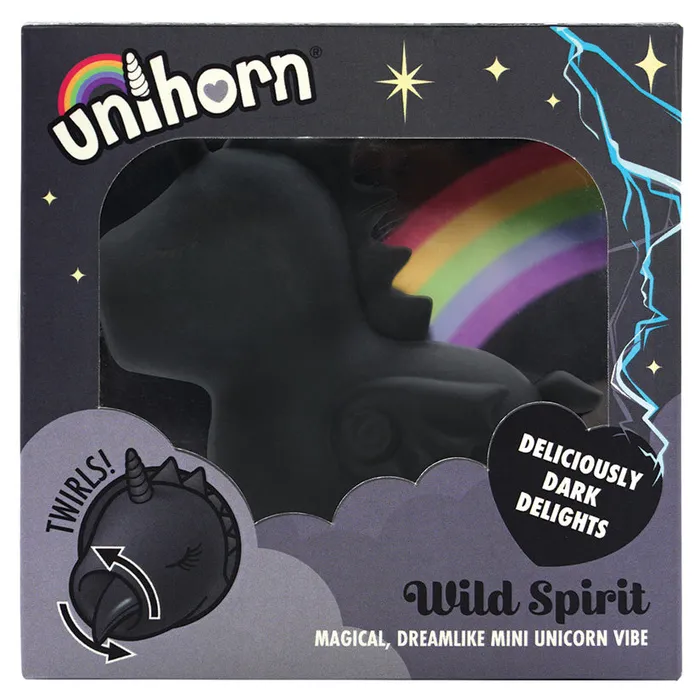 Female Sex Toys Creative Conceptions Unihorn Wild Spirit Vibrator with LickingTongue