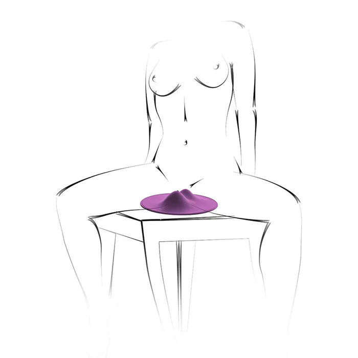 Female Sex Toys Orion VibePad 2 Ride On HandsFree Humping Vibrator with Licking Tongue