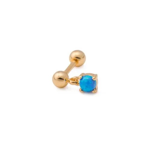 Female Sex Toys Painful Pleasures 16g 516 GoldPlated Straight Steel Barbell with Opal Dangle Female Sex Toys Painful Pleasures 16g 516 GoldPlated Straight Steel Barbell with Opal Dangle