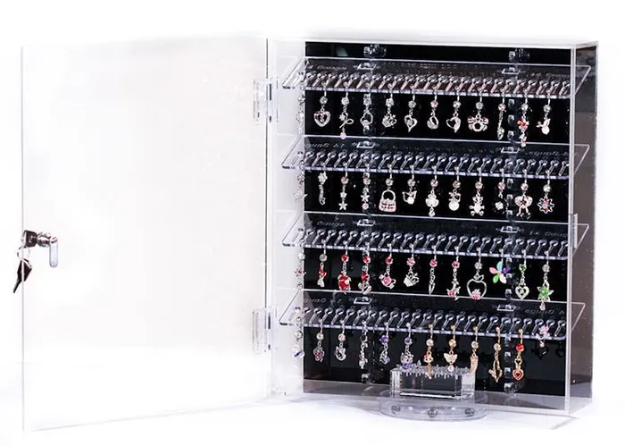 Female Sex Toys Painful Pleasures Spinning Jewelry Display 2 Single Sided Displays with 10 Display Splines