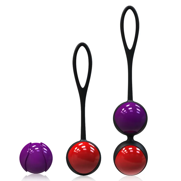 Fuchsia Kegel Balls Set to Exercise Pelvic Floor MusclesGravity Balls FUNMATES Dildos Fuchsia Kegel Balls Set to Exercise Pelvic Floor MusclesGravity Balls FUNMATES Dildos