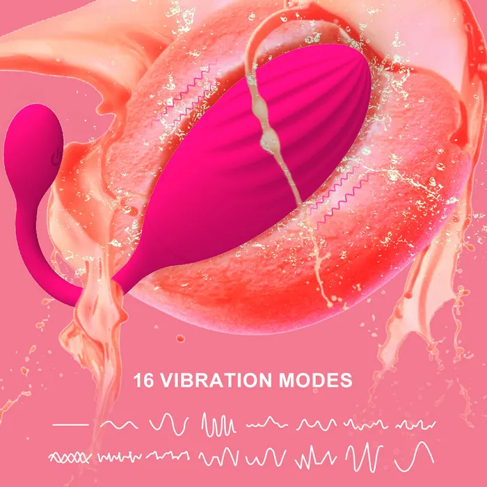FunMates Female Sex Toys Wireless Kegel Ball Vibrator Womens Vibrating Egg16 Functions