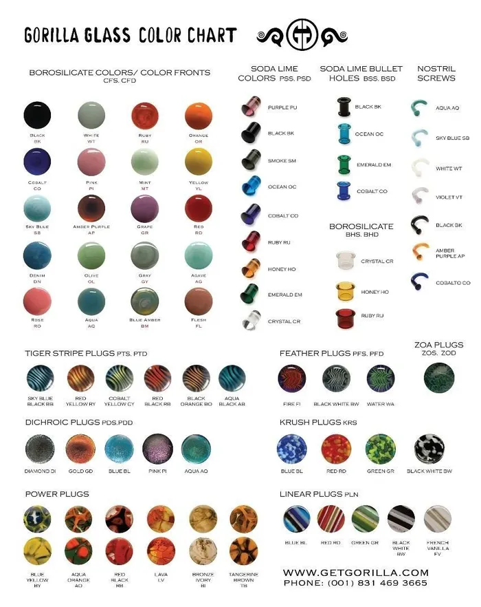 Gorilla Glass Anal Gorilla Glass Power Double Flared Plug Price Per 1