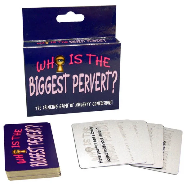 Kheper Games Games Who Is The Biggest Pervert Adult Party Card Game