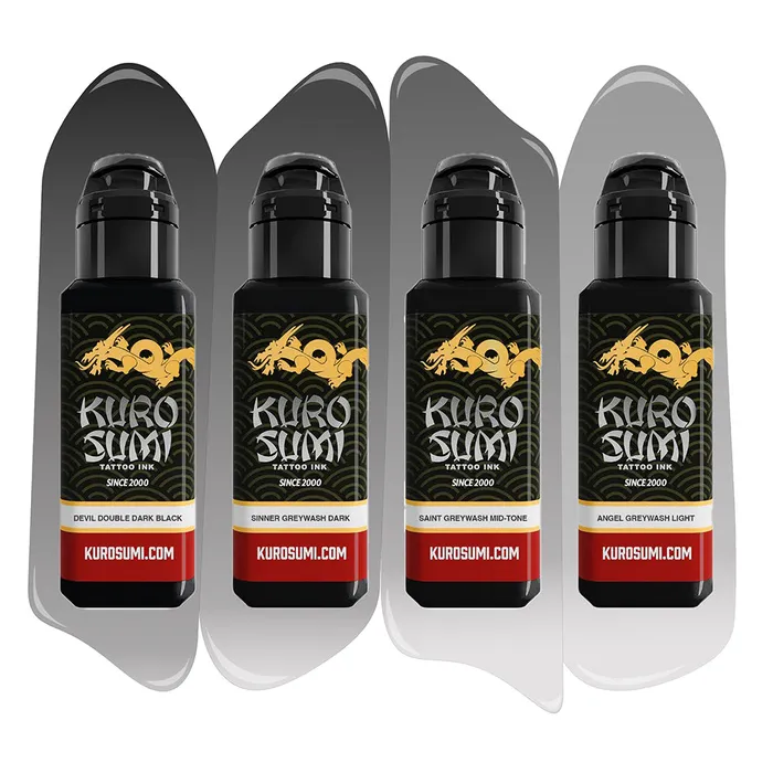 Kuro Sumi 4 Bottle Zhang Po Shading Set Kuro Sumi Tattoo Ink Pick Size Male Sex Toys Kuro Sumi 4 Bottle Zhang Po Shading Set Kuro Sumi Tattoo Ink Pick Size Male Sex Toys