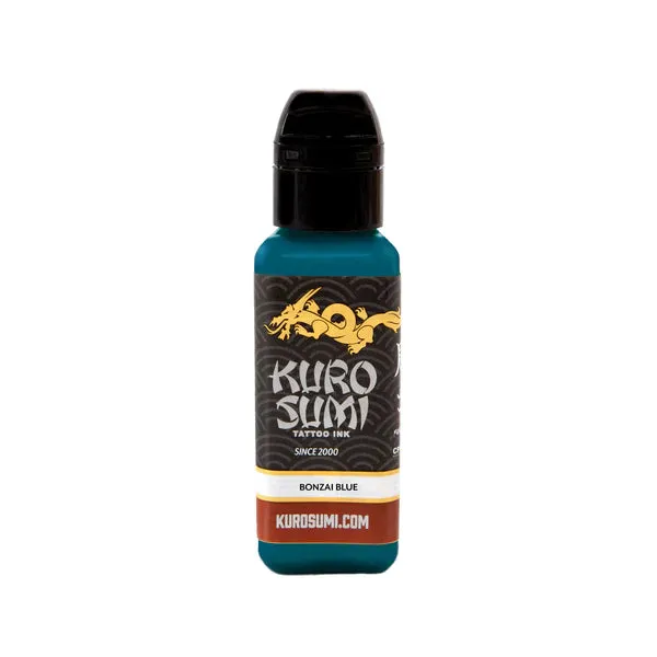 Kuro Sumi Anal 16 Color Primary Set 3 Kuro Sumi Tattoo Ink 075oz