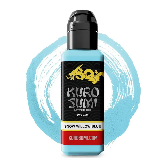 Kuro Sumi Vibrators Snow Willow Blue Kuro Sumi Tattoo Ink Pick Size