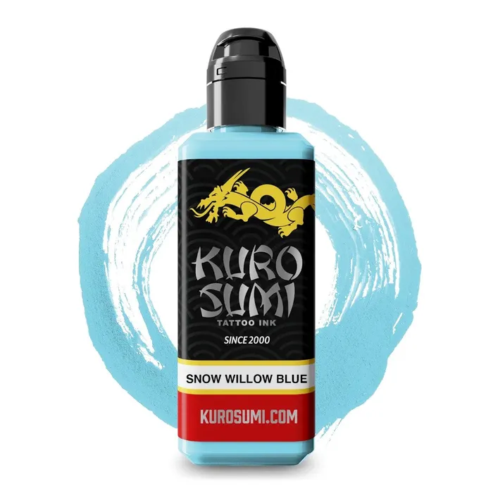 Kuro Sumi Vibrators Snow Willow Blue Kuro Sumi Tattoo Ink Pick Size