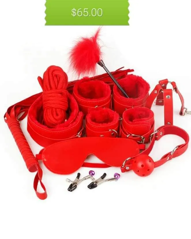 Large Bondage Kit Pleasher Spot Couples