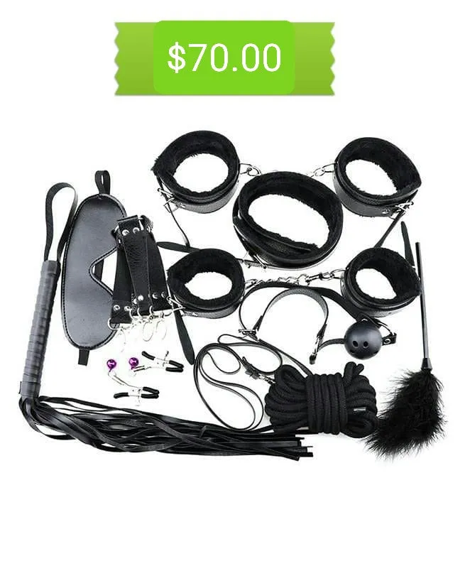 Large Bondage Kit Pleasher Spot Couples