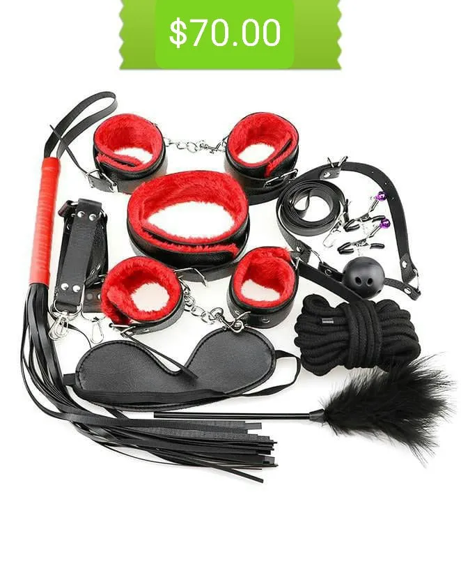 Large Bondage Kit Pleasher Spot Couples
