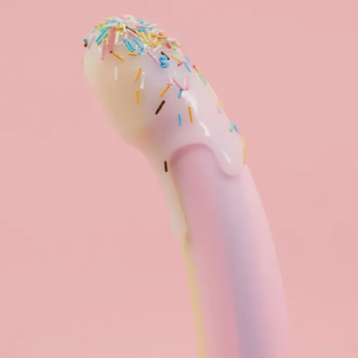Lovely Planet Dildos Fantasia Glow in the Dark 7 inch Silicone Dildo