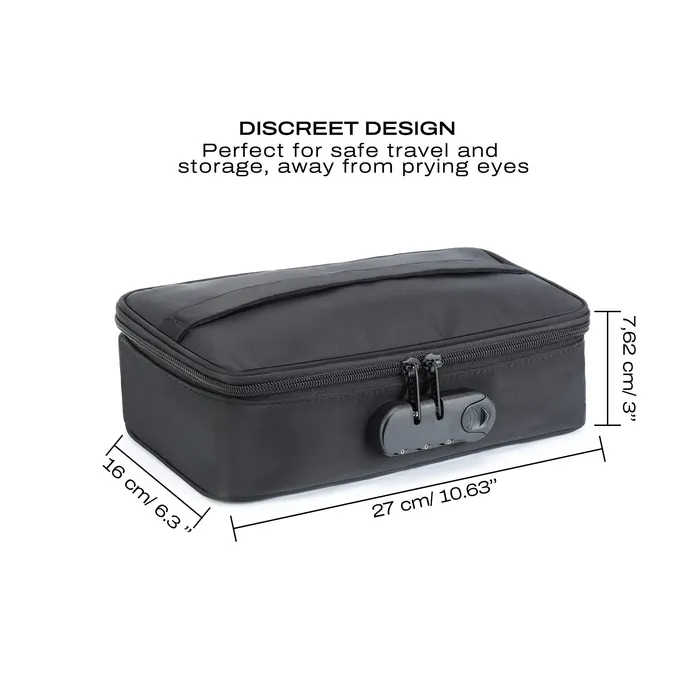 Lovely Planet Dorcel Lockable Discreet Black Storage Box Anal