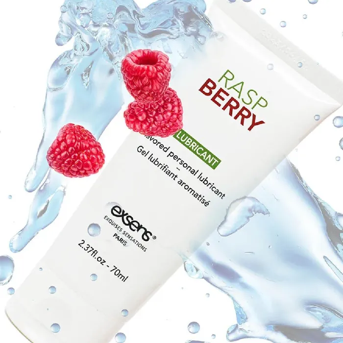 Lubricants Exsens Exsens Raspberry Flavored Water Based Lubricant 70ml