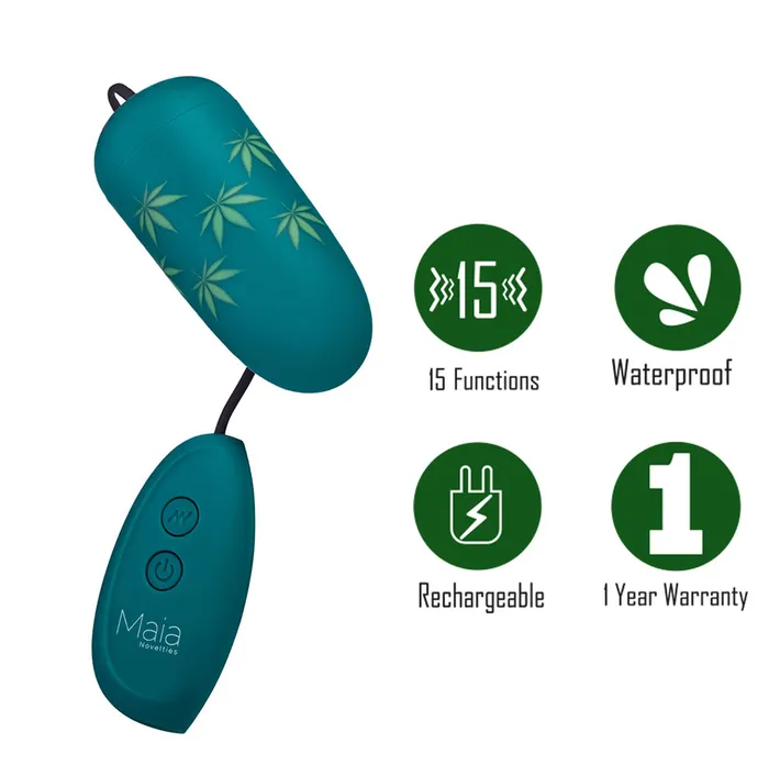 Maia Toys Female Sex Toys Maia Toys VIBELITE Budzee 420 Series Rechargeable Wired Remote Control Bullet