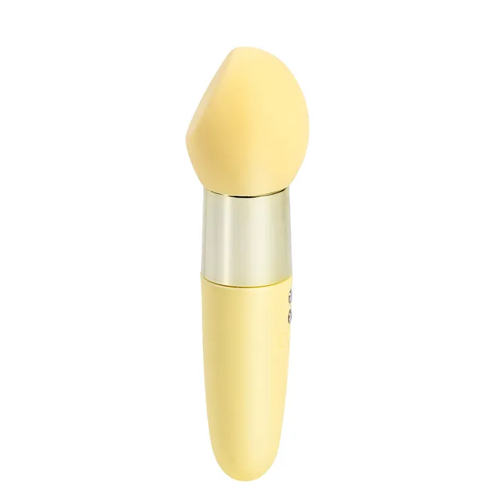 Maia Toys Female Sex Toys RINA YELLOW Rechargeable Dual Motor Silicone 15Function Vibrator